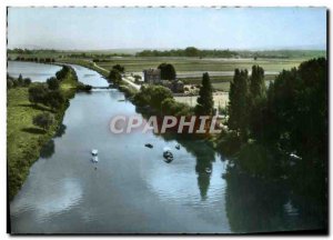 Postcard Modern Jet To Top Of Martot Dam