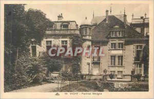 Postcard Old Vichy Pavillon Sevigne
