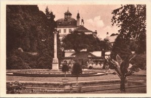 Denmark Fredensborg Parti fra Marmorhaven Vintage Postcard 03.61 