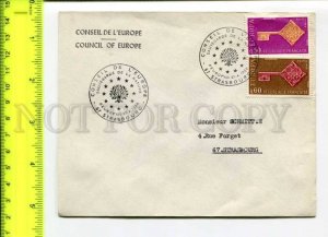 425105 FRANCE Council of Europe 1968 year Strasbourg European Parliament COVER