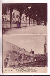 War Ruins Before, After Bombardment Ypres, Belgium