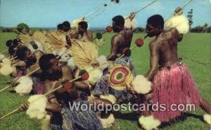 Meke Wesi, Spear Dance Fiji, Fijian Unused 