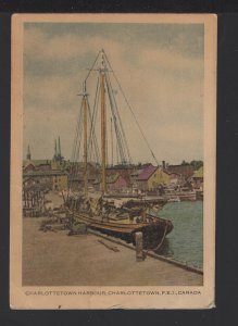 PEI CHARLOTTETOWN Harbour pm1949 Canada Savings Bonds Fourth Series ~ WB
