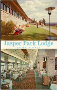 Jasper Park Lodge Jasper Alberta AB Alta. JPL Multiview Unused Postcard D38