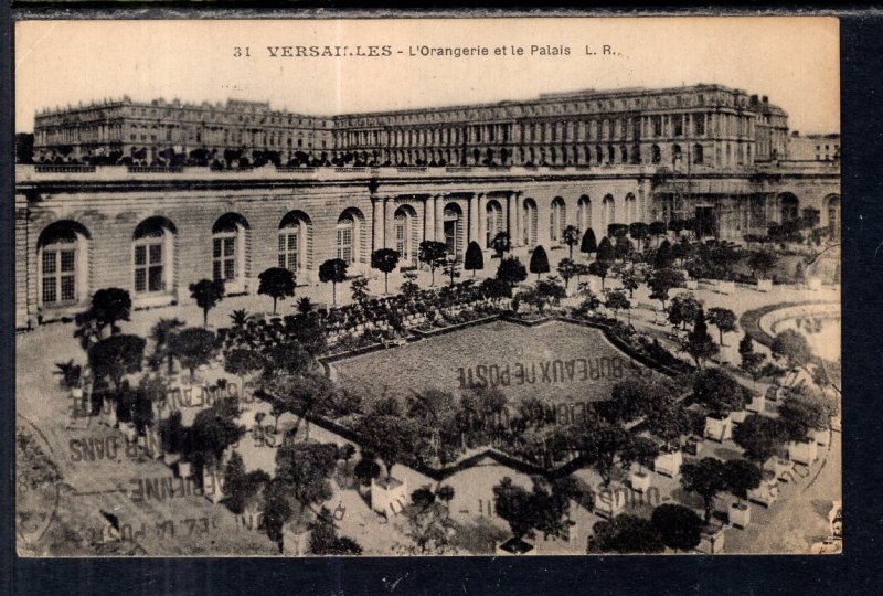 L'Orangerie et le Palais,Versailles,France BIN
