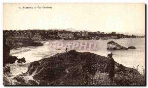 Old Postcard Biarritz Vue Generale