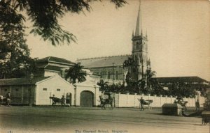 PC CPA SINGAPORE, THE CONVENT SCHOOL, Vintage Postcard (b18777)