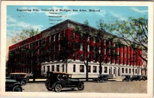 Postcard SCHOOL SCENE Ann Arbor Michigan MI AK5095