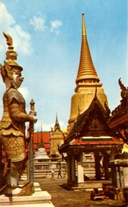 Thailand - Bangkok. Emerald Buddha Temple