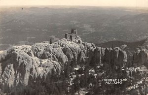 Harney peak, Now Black Elk Peak real photo Black Elk Peak SD 