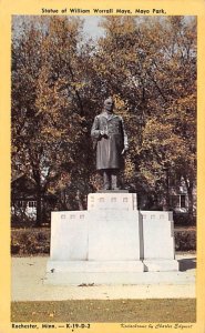 William Worrell Mayo Statue Mayo Park Rochester,  MN