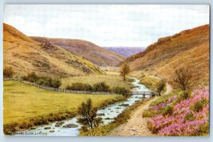 Devon England Postcard View of The Dooneglen Lynton 1956 Vintage Posted