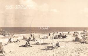 Florida Fl Real Photo RPPC Postcard c1930s DELRAY BEACH Briny Breeze Park