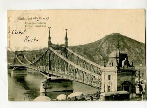 3152089 Hungary BUDAPEST Bridge Franz Josefsbrucke Vintage