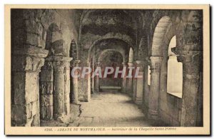 Postcard Abbey Montmajour Interior of the St. Peter Chapel