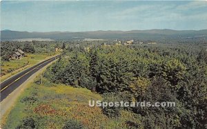 The town seen from the tower - Jackman, Maine ME  