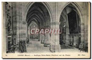 Old Postcard Lepine Notre Dame Circumference southern Choir