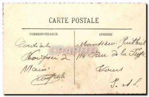 Poitiers Old Postcard View Clain Taking Chasseigne