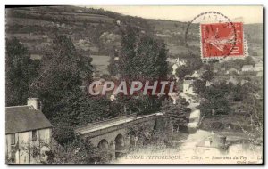 Old Postcard Panorama Clecy Vey