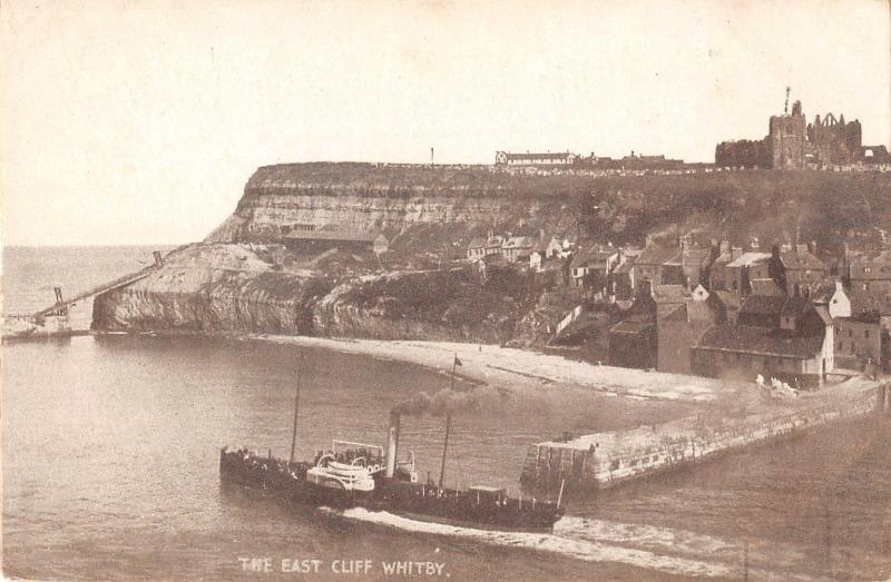 uk28522 east cliff whitby real photo uk