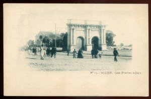 h2144 - ALGERIA Postcard 1900s Les Portes D'Isly