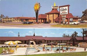 Santee South Carolina Quality Inn Clarks Multiview Vintage Postcard K52717