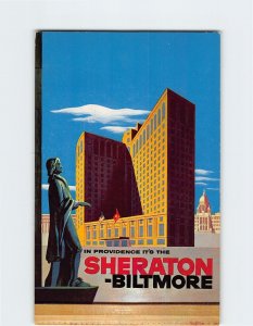 Postcard In Providence It's The Sheraton-Biltmore, Providence, Rhode Island