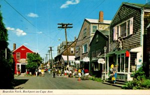 Massachusetts Cape Ann Rockport Bearskin Neck