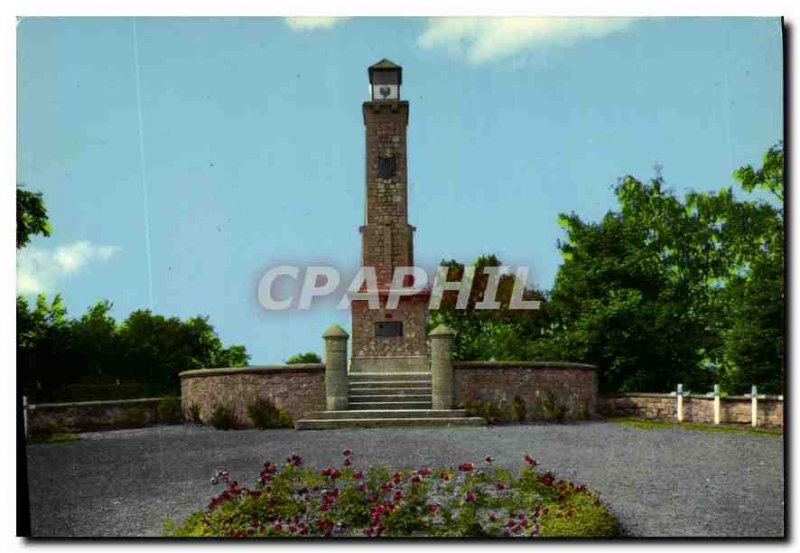 Postcard Modern Auvelais Phare Breton and French CEMETERY