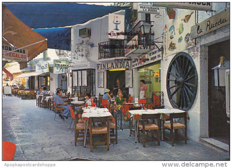 Spain Costa Del Sol Torremolinos Barrio tipico de La Nogalera