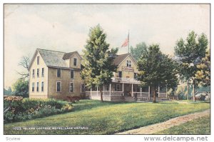 LAKE ONTARIO, New York, 1900-1910s; Island Cottage Hotel