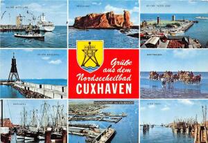 B67575 Germany Cuxhaven boats bateaux multiviews