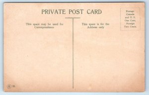 VICTORIA, BC Canada  ~ SHIPS at WATERFRONT ~ c1910s Postcard