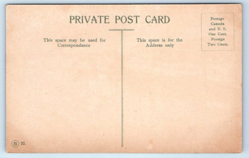 VICTORIA, BC Canada  ~ SHIPS at WATERFRONT ~ c1910s Postcard