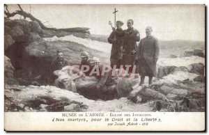 Old Postcard Army Museum of Army Church of the Invalides