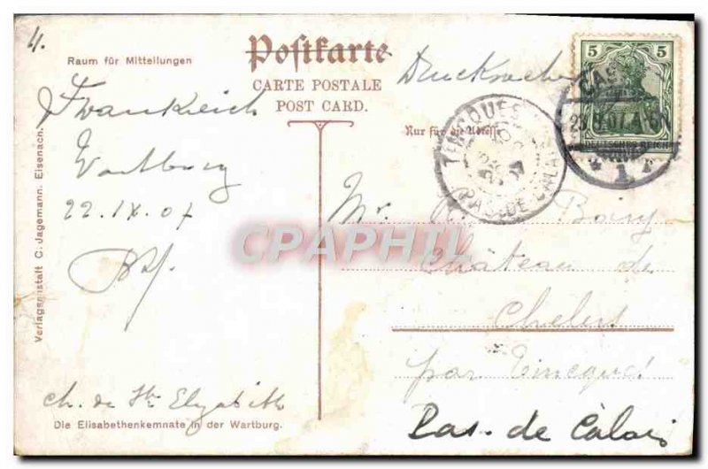 Old Postcard Raum as Mittelungen