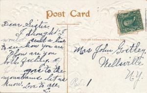 Attractive Flower Greetings - Mailed - DB