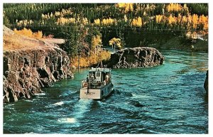 Schwatka Lac Excursion Bateau Sur Whitehorse Rapids En Canada Carte Postale