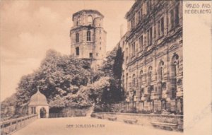Germany Gruss Aus Heidelberg Der Schlossaltan
