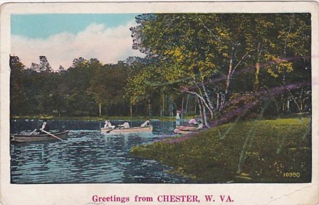 West Virginia Greetings From Chester