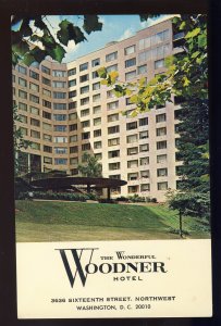 Washington, DC/D.C. Postcard, The Wonderful Woodner Hotel