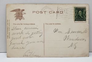 Albany New York Broadway Looking North from State St., 1908 Postcard B18