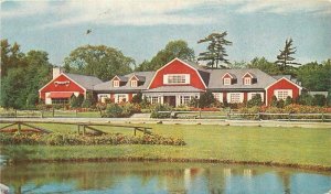 Framingham Massachusetts The Meadows Restaurant 1960s Postcard 22-168