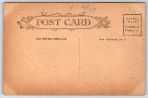 Dayton Ohio~Bed Room Curtains~Oldest House~b1796 Newcom Log Tavern~1908