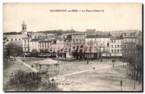 Old Postcard Rochefort sur Mer Place Colbert