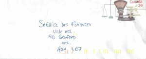 Entier Postal Stationery Canada Post Balance Dayton