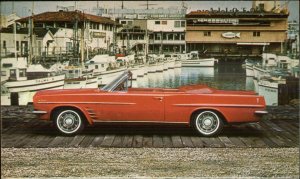 Car Auto Promo Le Mans Convertible Pontiac c1960 Postcard