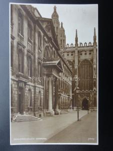 Cambridge KINGS COLLEGE c1914 Old RP Postcard by Judges 2948