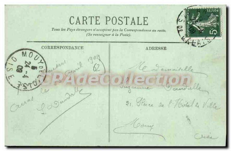 Old Postcard Arras Gate Baudimont