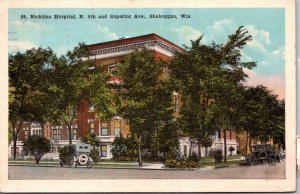 Wisconsin Sheboygan St Nicholas Hospital 1922